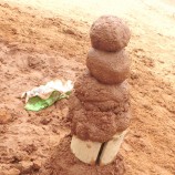 泥だんご 自然素材 土