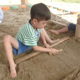 自然素材であそぶ 砂