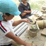 自然素材であそぶ 砂