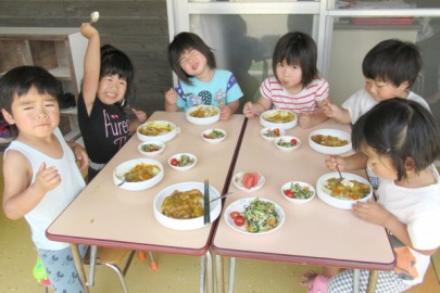 みんなでいただきます!食育 クッキング